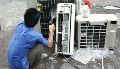 空调售后清洗案例